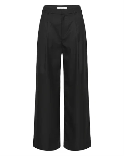 Gestuz - GZPaula Wide Bukser - Black